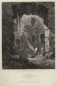 A Newark kastély belseje alkotó: Luke Clennell