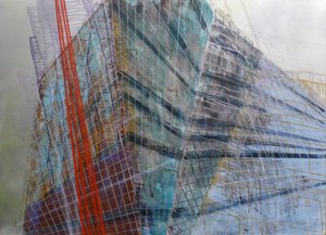 Metastructure VI, 2016 (olaj, vászon)