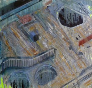 Metastructure V, 2015 (olaj, vászon)