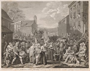 Március Finchleyhez 1746-ban (Hogarth után)