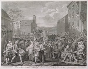 „The March to Finchley”, 1761.