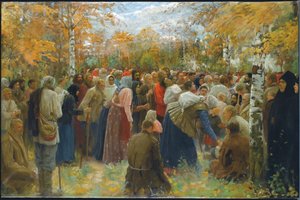 A szent helyekre, 1911 alkotó: Lukjan Vasilievich Popov