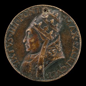 IV. Sixtus Francesco della Rovere, 1414-1484, pápa 1471 [előlap].
