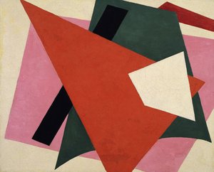 Építészeti festészet alkotó: Lyubov Sergeevna Popova