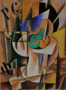 Festői kompozíció, 1921 alkotó: Lyubov Sergeevna Popova