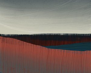 Nyugodt, absztrakt horizont alkotó: MANSI SAXENA