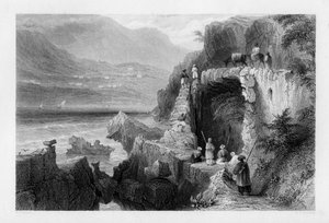 Szent György sírja, Kesrouan-öböl, Szíria, 1841.