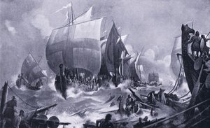 A Helge River-i csata AD1025, 1920-as évek