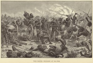 A haditengerészeti brigád El-Tebben alkotó: M. Schonberg