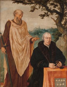 Sibylla Erythrea Egy triptichon bal szárnya: a donor Matelief Dammasz. és Szent Pál (elöl) és az erithrai Szibilla (hátul) alkotó: Maarten van Heemskerck