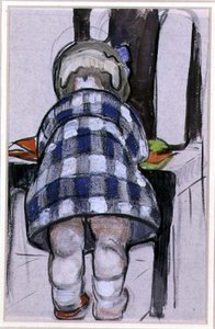 Margery (akvarell, vászon) alkotó: Mabel Royds