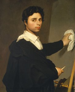 Ingres mint fiatal férfi, 1850-60 körül (olaj, vászon) alkotó: Madame Gustave Hequet