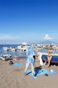 Sorrento Blue (akril festék archív pigmentnyomaton)