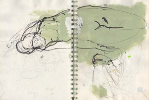 Sketchbook 19, 2024 (temperafesték, tinta, ceruza, papír) alkotó: Madgalena Morey