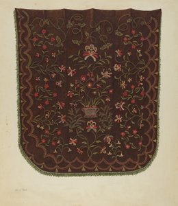 Ágytakaró alkotó: Mae A. Clarke