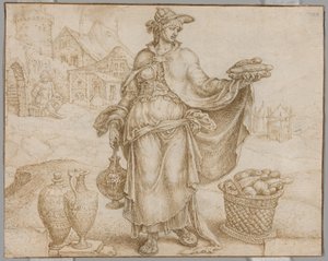 Abigail alkotó: Maerten van Heemskerck