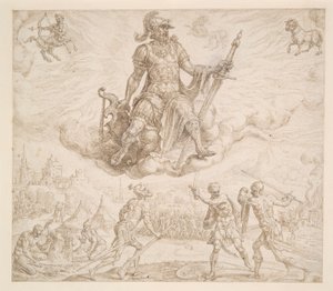 Mars, a kolerikus temperamentum alkotó: Maerten van Heemskerck