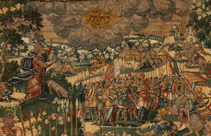 Gideon története, 16. század vége (selyem és gyapjú) alkotó: Maerten van Heemskerck