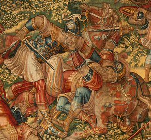 Gideon története, 16. század vége (selyem és gyapjú) alkotó: Maerten van Heemskerck