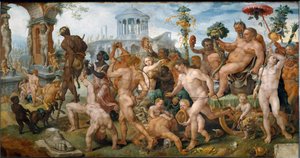 Silene diadalmenete (festmény alkotó: Maerten van Heemskerck