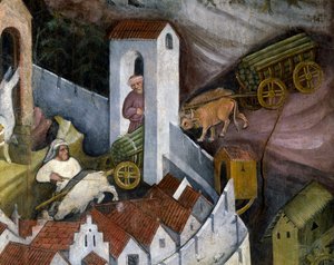 Fakitermelés, részlet december hónapból, hónapok ciklusa