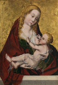 A Gyermeket szoptató Szűz, c. 1490 alkotó: Maestro Bartolomé
