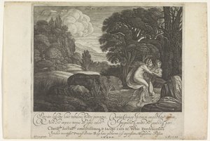 Salmacis en Hermaphroditus Metamorfosen van Ovidius (sorozat címe)