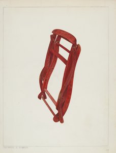 Összecsukható gyermekszék, c. 1938. alkotó: Magnus S. Fossum