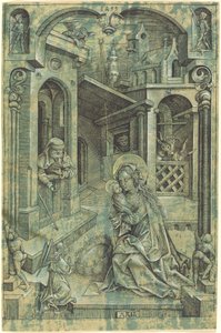 A Születés alkotó: Mair von Landshut