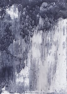 Indigó – Áramló absztrakt
