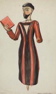 Bulto, Szent Ferenc, c. 1936. alkotó: Majel G. Claflin