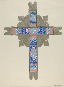 Kereszt, 19351942. alkotó: Majel G. Claflin