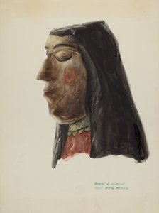 Guadalupe vezetője, c. 1938. alkotó: Majel G. Claflin