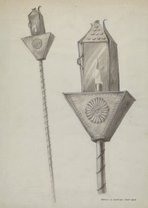 Penitente körmeneti lámpás, c. 1937.