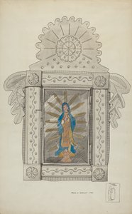Guadeloupe ömlesztett bádogrés, c. 1936. alkotó: Majel G. Claflin