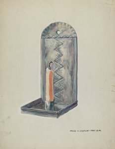Bádogkarács, 19351942. alkotó: Majel G. Claflin