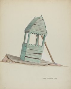 Kútfej, c. 1937. alkotó: Majel G. Claflin