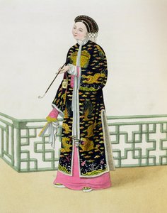 A Lady of Distinction in her Habit of Ceremony, 60. tábla a 