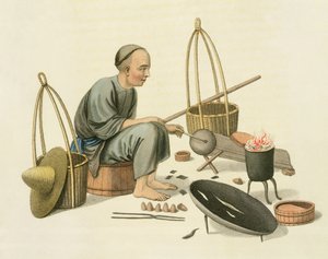 Tinker, 37. tábla a „Kína jelmezéből”, J. Dadley metszet, 1800