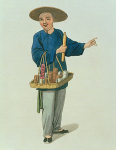 Egy patikus, 26. tábla a „Kína jelmezéből”, J. Dadley metszet, 1800