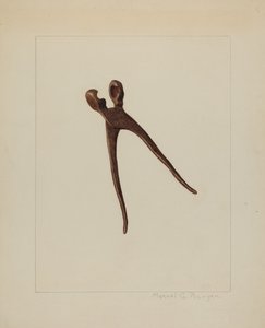 Bullet Mold, c. 1938. alkotó: Manuel G. Runyan
