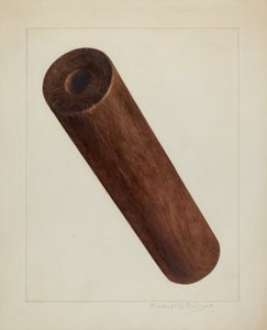 Nyomdagörgő, c. 1938. alkotó: Manuel G. Runyan