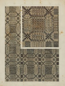 Szőtt takaró, c. 1938.