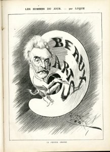 Manuel Luque (1854-1919) illusztrációja a La Caricature-ben (1880) alkotó: Manuel Luque