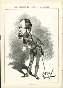 Manuel Luque (1854-1919) illusztrációja a La Caricature-ben (1880) alkotó: Manuel Luque