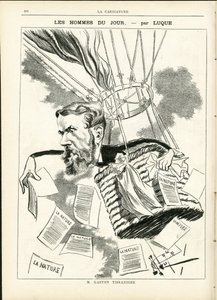 Manuel Luque (1854-1919) illusztrációja a La Caricature-ben (1880) alkotó: Manuel Luque