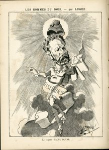 Manuel Luque (1854-1919) illusztrációja a La Caricature-ben (1880) alkotó: Manuel Luque
