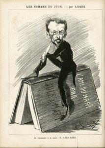 Manuel Luque (1854-1919) illusztrációja a La Caricature-ben (1880) alkotó: Manuel Luque