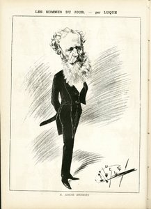 Manuel Luque (1854-1919) illusztrációja a Karikatúrában (1880) alkotó: Manuel Luque