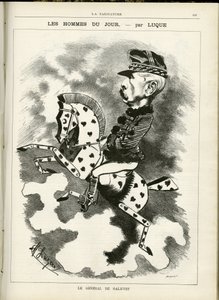 Manuel Luque (1854-1919) illusztrációja a Karikatúrában (1880) alkotó: Manuel Luque